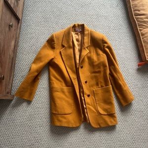 Yellow coat